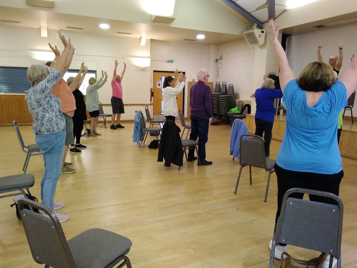 MyTime active physical activity programme session