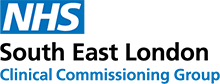 NHS SEL CCG logo linking to website