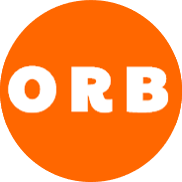 Orpington and Bromley Gateway Club logo with initials O, R and B on orange circle