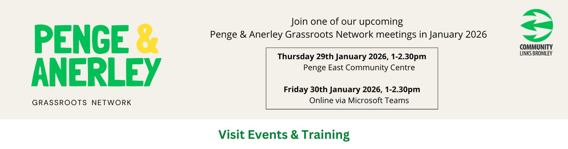 Penge & Anerley Grassroots Network meetings