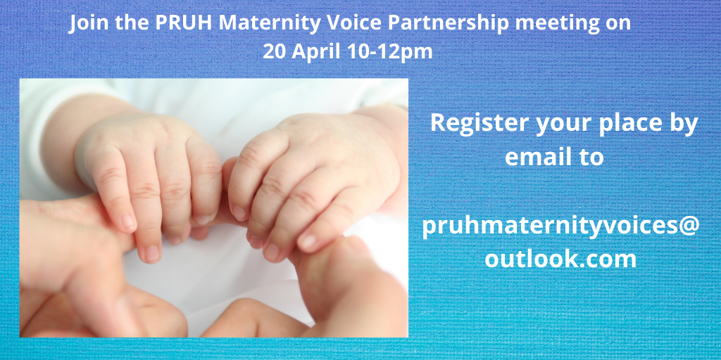 PRUH Maternity Voice Partnership meeting image
