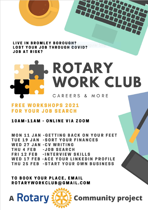 Rotary Work Club flyer image