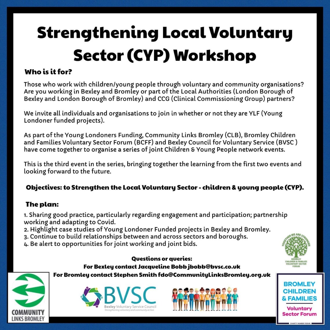 Strengthening Local Voluntary Sector (CYP) workshop event image