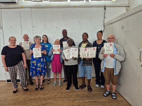 Team members at Potential Me CIC