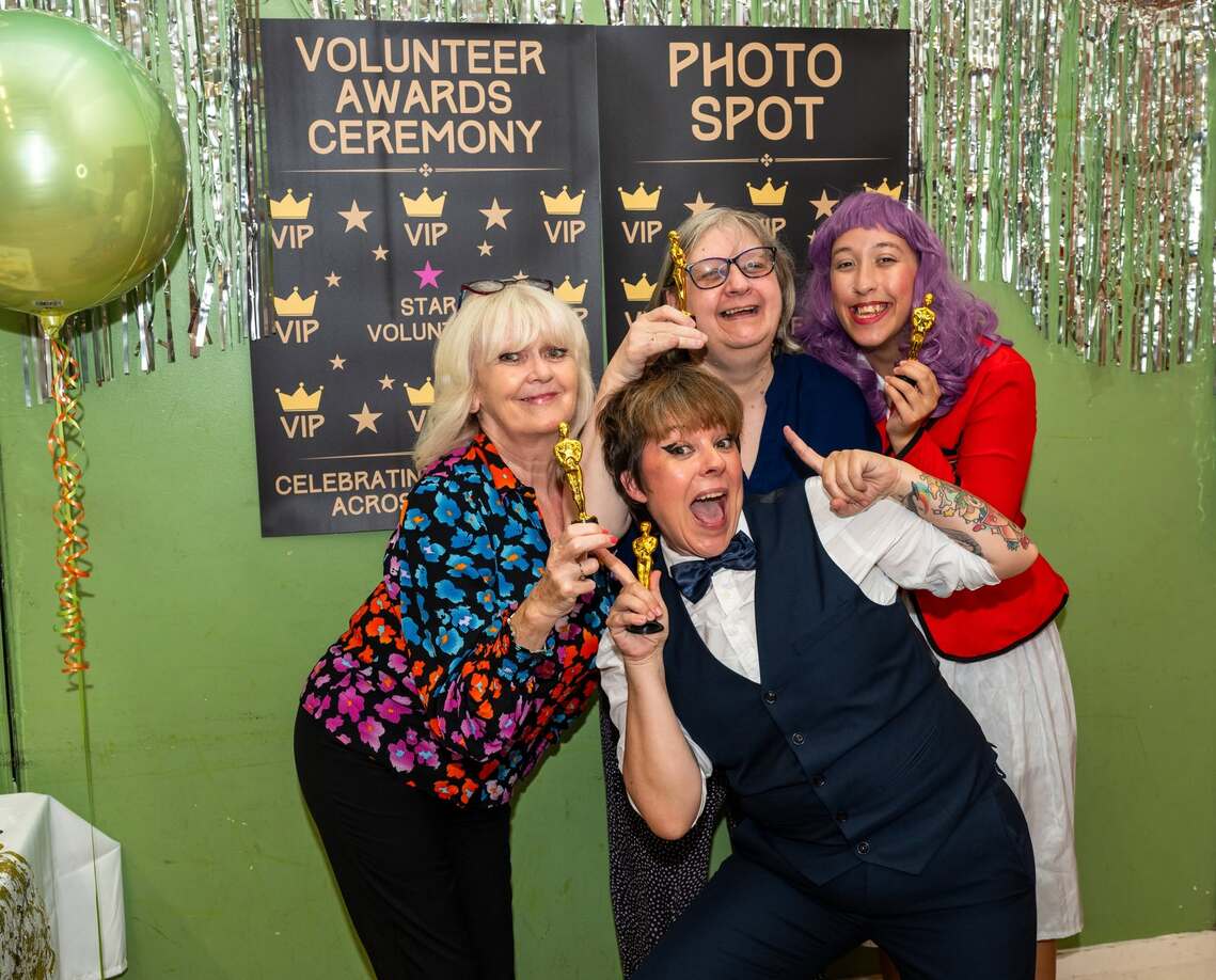 Posing at Volunteer Awards Ceremony 2026