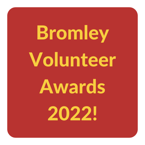 Button linking to Bromley Volunteer Awards nominations page