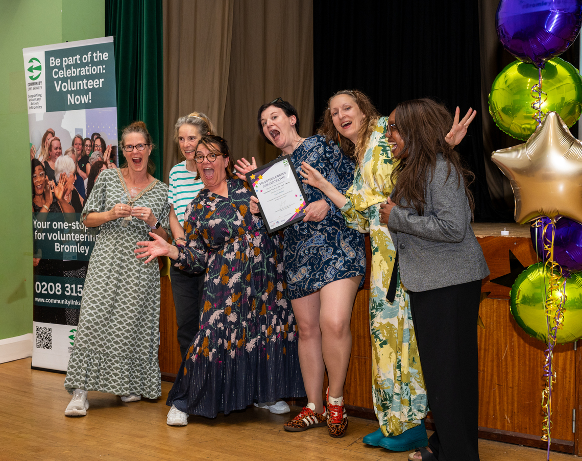 Volunteer Team of the Year Award winners