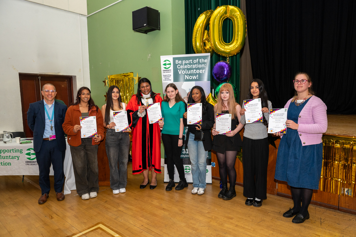 Young Volunteer of the Year Award nominees